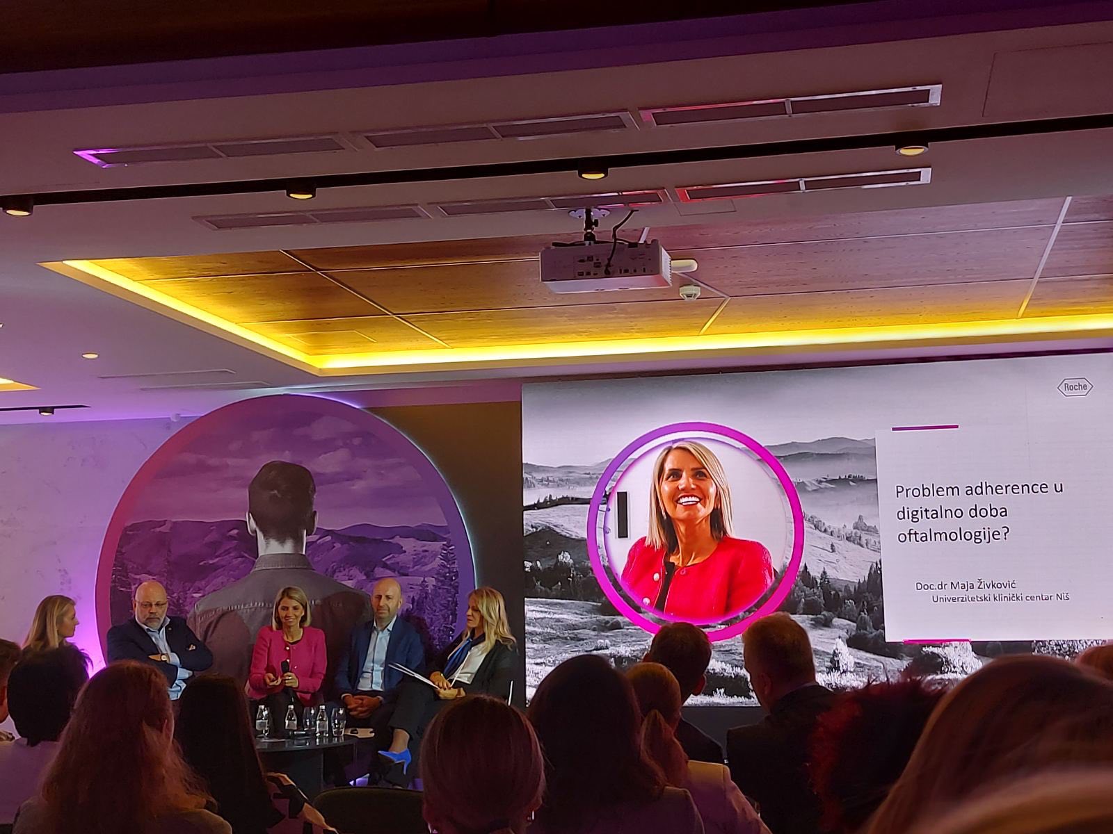 Doc. dr Maja Živković na prvom Retina Summit-u